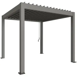 Biohort Pergola 3 x 3 m Grau