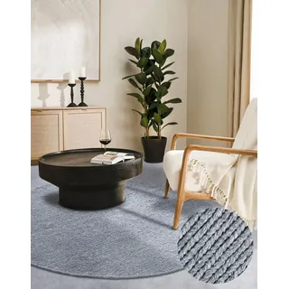 Villeroy & Boch Francois Wollteppich 160 x 160 cm Silber
