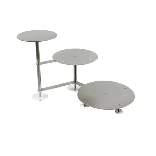 Tortenständer Rund Tortenetagere Aluminium Treppe Ø 25 30 35cm Etagere Hochzeit 3 Etagen
