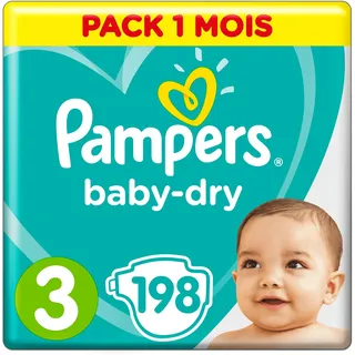 Pampers Baby-Dry Gr. 3 (6-10 kg) 198 St.