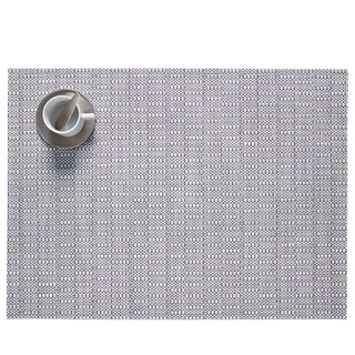 Platzset, Chilewich - Thatch Tischset rechteckig, dove, 36 x, Chilewich, (Packung) grau