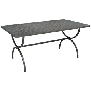 MBM Romeo Gartentisch 160 x 90 x 73 cm marone antik