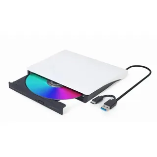 Gembird DVD-USB-031-BW Optisches Laufwerk Schwarz