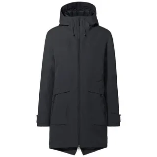 VAUDE Kurzmantel Wo Skomer Winter Parka III CS Outdoormantel, Winterjacke kuschlig warm dank PrimaLoft®-Wattierung mit viel Bauschvolumen schwarz XL (44)