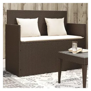 vidaXL Gartenbank 112 x 54 x 91 cm Braun