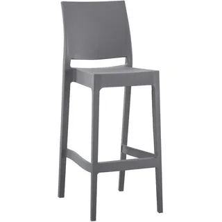 CLP Barhocker Flamur, Dunkelgrau