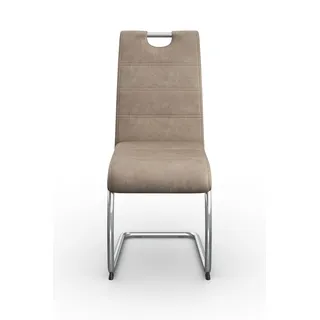 Hela Freischwinger Flora Metall beige