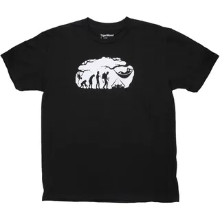 TigerWood Herren T-Shirt Grün S, Bushcraft Design