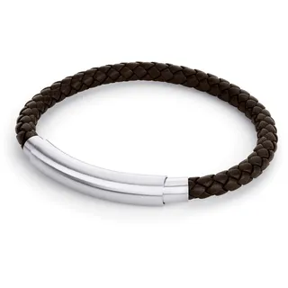 FYNCH-HATTON The Leather Classic Lederarmband braun 26cm