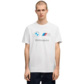 Puma BMW M MOTORSPORT Essentials T-Shirt weiß L