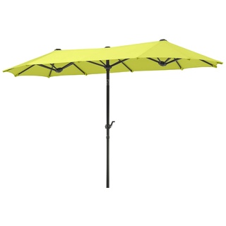 Schneider Schirme Balkonschirm Salerno 300 x 150 cm Polyester Grün Apfelgrün