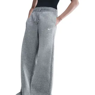 Nike Phoenix High-Waisted Wide-Leg Hosen Grau XS