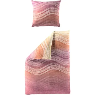 BIERBAUM 4061 bunt Orange 135 x 200 cm + 80 x 80 cm
