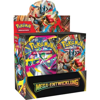 Pokémon Mega-Entwicklung Display 36 Boosterpacks