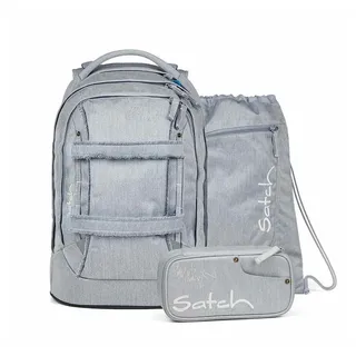 Satch Pack 3-tlg. Washed Blue