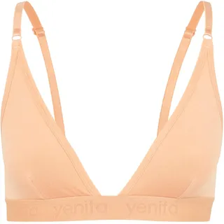 Yenita Bambus Damen Unterwäsche, Triangel BH, String Tanga aus Nachhaltiger Bambusfaser - M