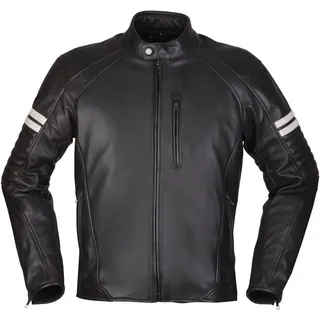 Modeka August 75 Lederjacke Schwarz/Weiß M