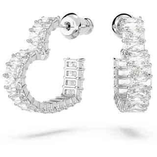 Swarovski Creolen Matrix Silber 5653170 Klein