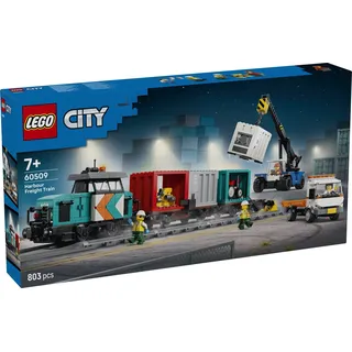 LEGO City Hafengüterzug mit Kran und LKW 60509