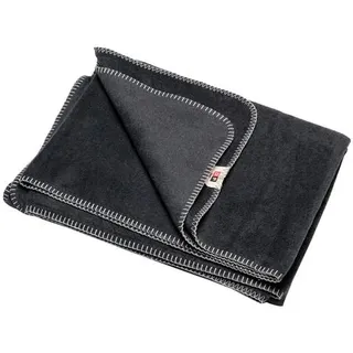 Fussenegger Kuscheldecke Prato 150 x 200 cm Mischgewebe Grau Anthrazit
