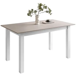 lookway Arton 80 x 77 x 140 cm beige/weiß