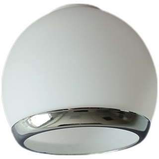 Lichthandel Hoch Lampenschirm E14 Lampenglas Ersatzschirm Lampe Lampenschirm Ersatzglas weiß
