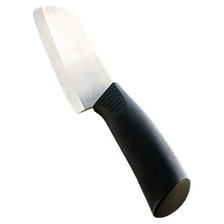 Rosenstein & Söhne Keramik-Santokumesser 12 cm Schwarz