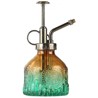 Glasgießkanne Retro Glassprühflasche Pflanze Flower Gießkanne Vintage Pumpkin Style Glas Sprühflasche Zum Gießen Kleiner Pflanzen Im Haus Oder Büro