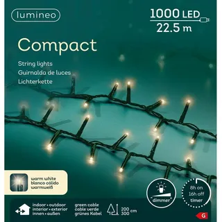 Lumineo LED Lichterkette Compact 23 m warmweiß
