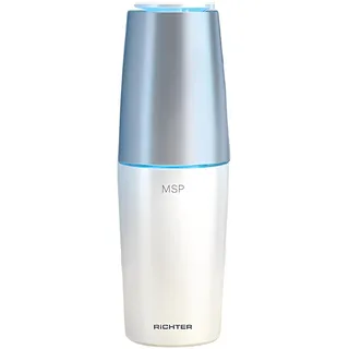 RiCHTER Tragbarer UV-Luftreiniger mit USB-Anschluss Luftsterilisator UV-Desinfektion Luftreinigung Geruchsentfernung MSP1 Weiß/Silber - One-Size