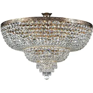 Maytoni Kronleuchter Royal Classic, Gold, Metall, rund,rund, 50 cm, CE, gleichmäßige Lichtverteilung, Lampen & Leuchten, Innenbeleuchtung, Hängelampen, Kronleuchter