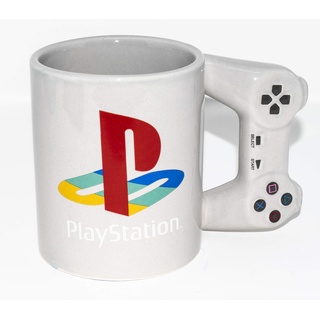Paladone Playstation PS4-Controller in Standardgröße 300 ml Kaffeetasse, Keramik, Multi, 9 x 15 x 11 cm