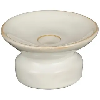 Mica Decorations Kerzenstaender off white - h6xd10,5cm