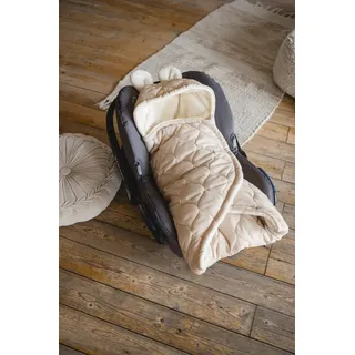 Kaiser 65304 Recy Small Babyschalen Wrap Fußsack (sand/cream)
