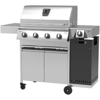 Gasgrill Edelstahl "Hermann XL - Deluxe" + Infrarotbrenner | Made in Germany