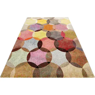 Esprit Modernina ESP-3378 Kurzflorteppich 120 x 170 cm Rot