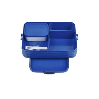 Mepal Bento-Lunchbox To Go  Take a Break , blau , Kunststoff , Maße (cm): B: 17 H: 6,5