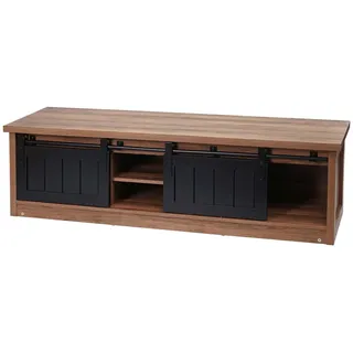 MCW K75 TV-Lowboard 150 x 40 x 43 cm Braun Holz/Metall
