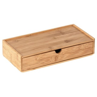 Bambus Box Terra mit Schublade, versteckte Aufbewahrungsmöglichkeit