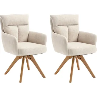 Esszimmerstuhl HOME AFFAIRE "Monaco, TOPSELLER", beige (creme, natur), B:59cm H:92,5cm T:67,5cm, Stühle, verschiedene Gestelle wählbar, Belastbar bis 120 Kg