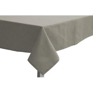 Tischdecke, Grau, Textil, rechteckig, 150x250 cm, schmutzabweisend, Wohntextilien, Tischwäsche, Tischdecken