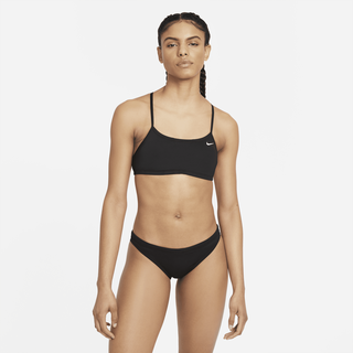 Nike Racerback-Bikini für Damen - Schwarz, L