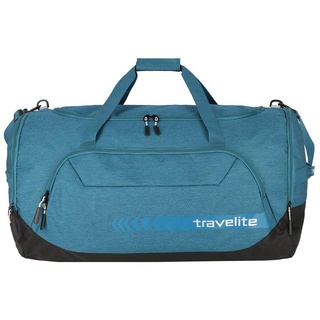 travelite große Reisetasche Größe XL, Gepäck Serie KICK OFF: Praktische Reisetasche für Urlaub und Sport, 70 cm, 120 Liter, Petrol