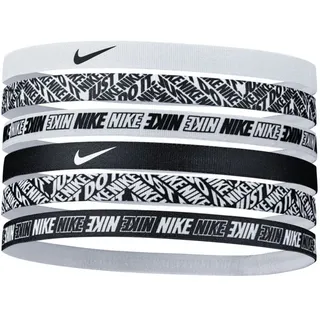 Nike Printed Haarband schwarz/weiß