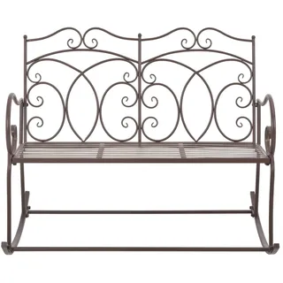 vidaXL Gartenbank 104 x 83 x 89 cm antik-braun
