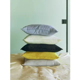 Dekokissen HAY, Blau, für Schlafzimmer, Stoff / Textil - 60 - 60