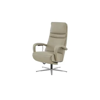 Hukla Relaxsessel Nick Leder, Mikrofaser 76 x 108 x 86 cm mehrfarbig elektrisch