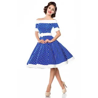 Belsira Retrokleid mit Punkte - S
