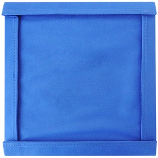 Mixibaby Faltboxdeckel Deckel für Faltkiste Regalkorb Regalkiste Regalbox Aufbewahrungsbox Spielkiste Staubox Korb, Farbe:blau 32 * 32