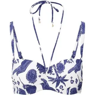 LINGADORE Bikini top Balconette, Größe 38F in Blau Blau